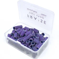 Recharges Emeris Violets 100 pièces - Grain 150 | Fraise Nail Shop Outlet