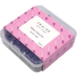 Recharges Mini Emeris Violets 100 pièces - Grain 240 | Fraise Nail Shop Discount
