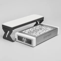 Repose main Luxury pieds Noirs / coussinet Blanc | Shemax Online