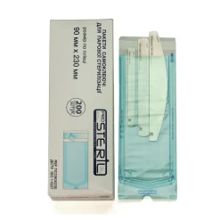 Sachets de stérilisation Transparents 90 x 230 cm - Steam (200 pcs) | ProSteril Outlet