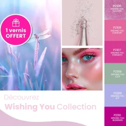 Set de 6 vernis semi-permanents WISHING YOU Collection | Purple Professional Outlet