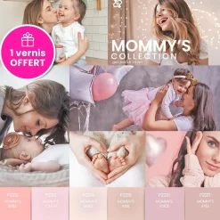 Set de 6 vernis semi-permanents MOMMY'S Collection | Purple Professional Sale