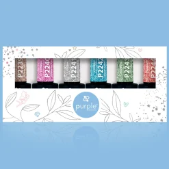 Set de 6 vernis semi-permanents STUNNING Collection | Purple Professional New