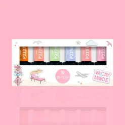 Set de 6 vernis semi-permanents TRAVEL Collection | Purple Professional Clearance