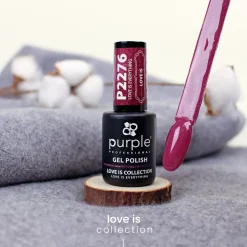 Set de 6 vernis semi-permanents LOVE IS Collection | Purple Professional Online