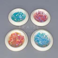 Set de Glitter flakes - 4 Pots | Fraise Nail Shop Best