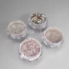 Set de Paillettes Argent - 4 Pots | Fraise Nail Shop Hot