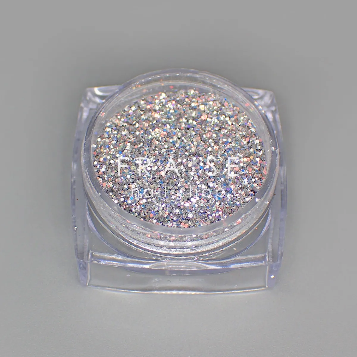 Set de Paillettes Argent - 6 Pots | Fraise Nail Shop Sale