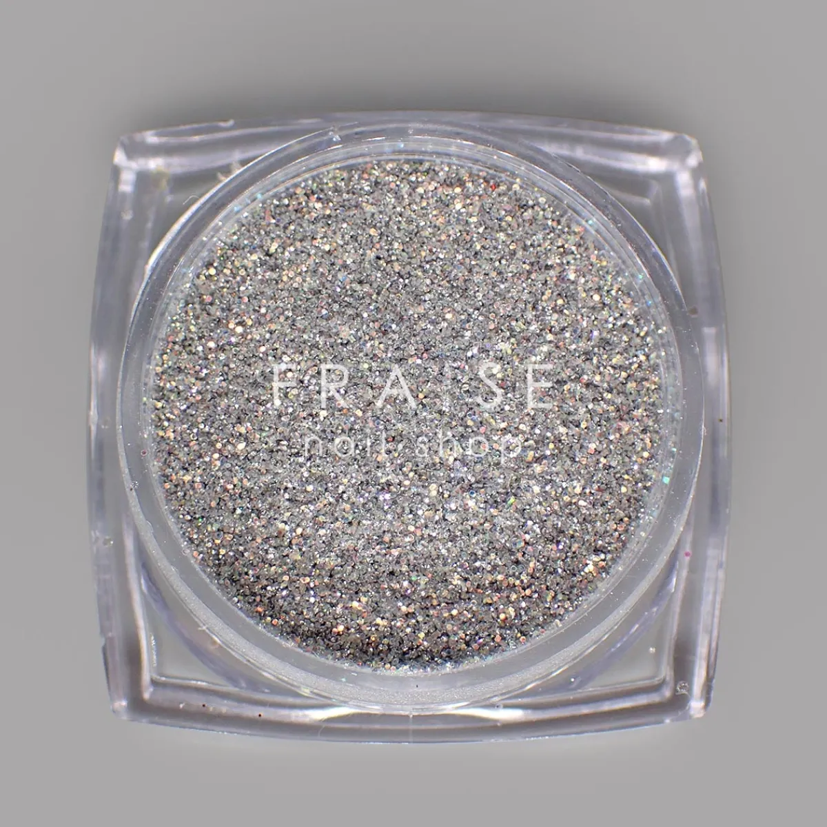 Set de Paillettes Argent - 6 Pots | Fraise Nail Shop Sale