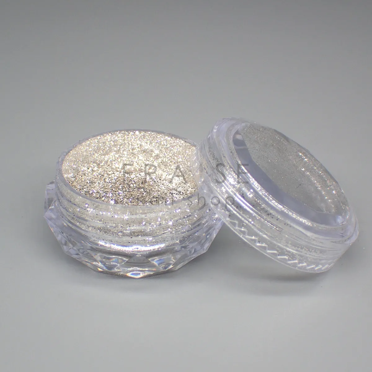 Set de Paillettes Argent - 4 Pots | Fraise Nail Shop Hot