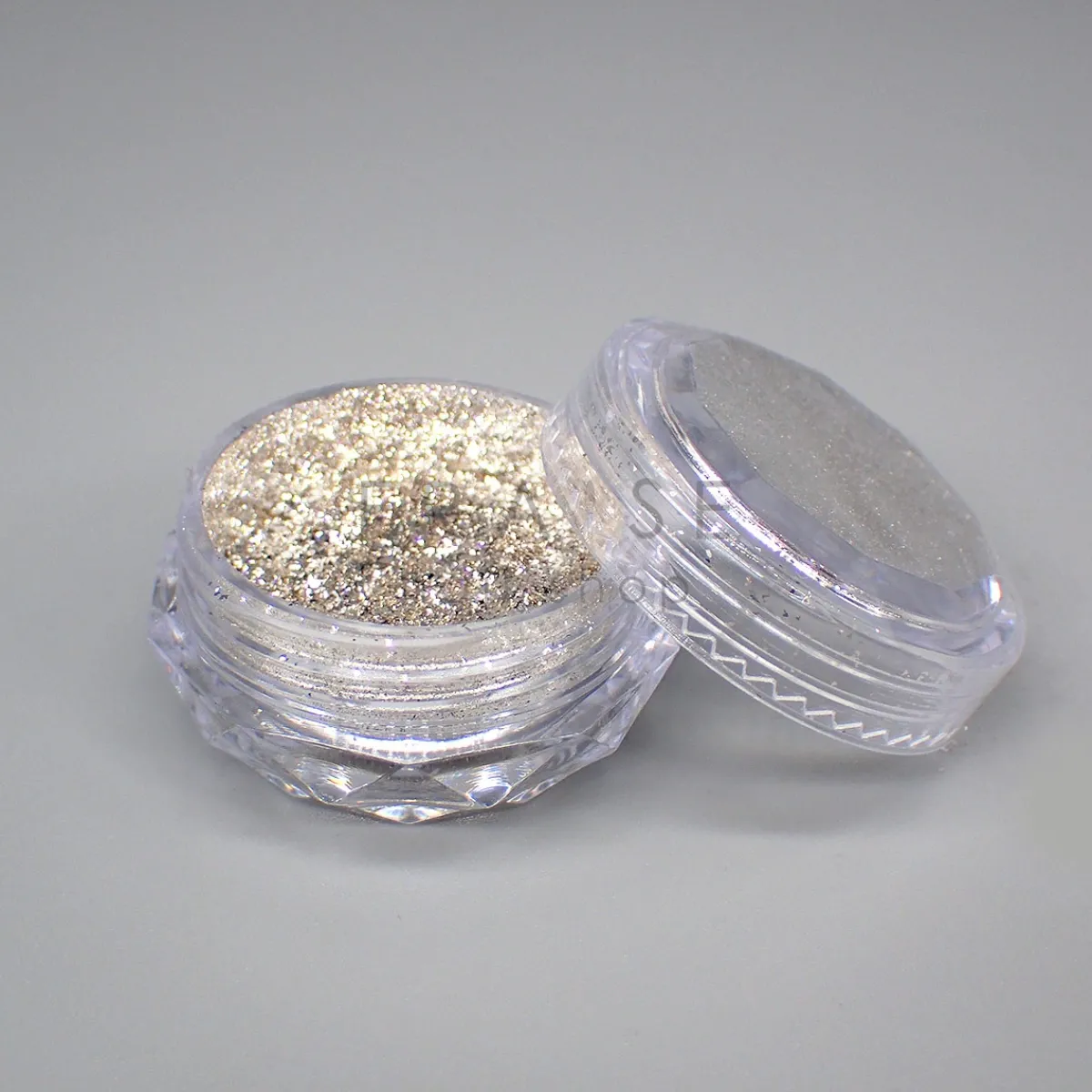 Set de Paillettes Argent - 4 Pots | Fraise Nail Shop Hot