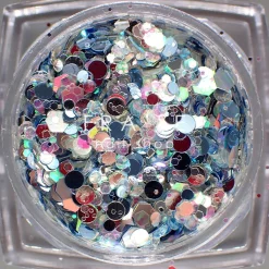 Set de Paillettes Sequins SNOW - 12 Pots | Fraise Nail Shop Fashion