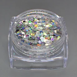 Set de Paillettes Sequins SNOW - 12 Pots | Fraise Nail Shop Fashion