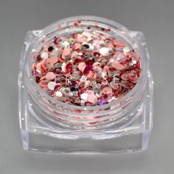 Set de Paillettes Sequins SNOW - 12 Pots | Fraise Nail Shop Fashion