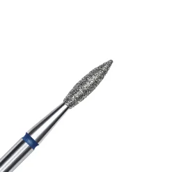 - Fraise en diamant forme Flamme Grain Bleu 0,21 x 0,8 cm | Staleks Best