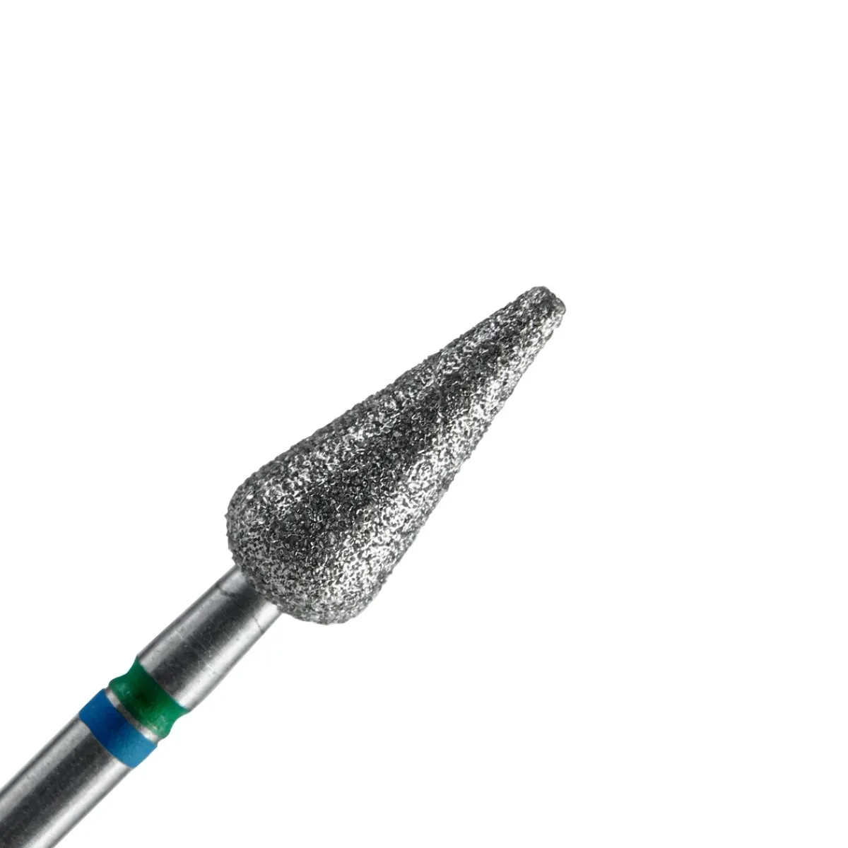 - Fraise en diamant forme Tulipe Double-grain Bleu / Vert 0,5 x 1,2 cm | Staleks New