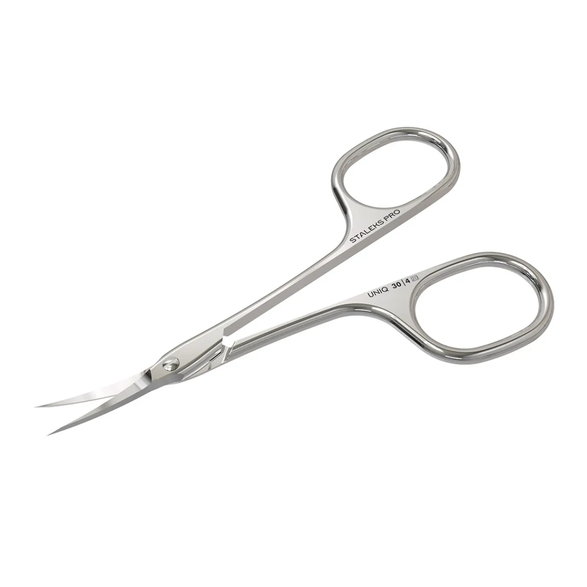Pro - Ciseaux à cuticules Professionnels "Asymmetric" UNIQ 30 Type 4 | Staleks New