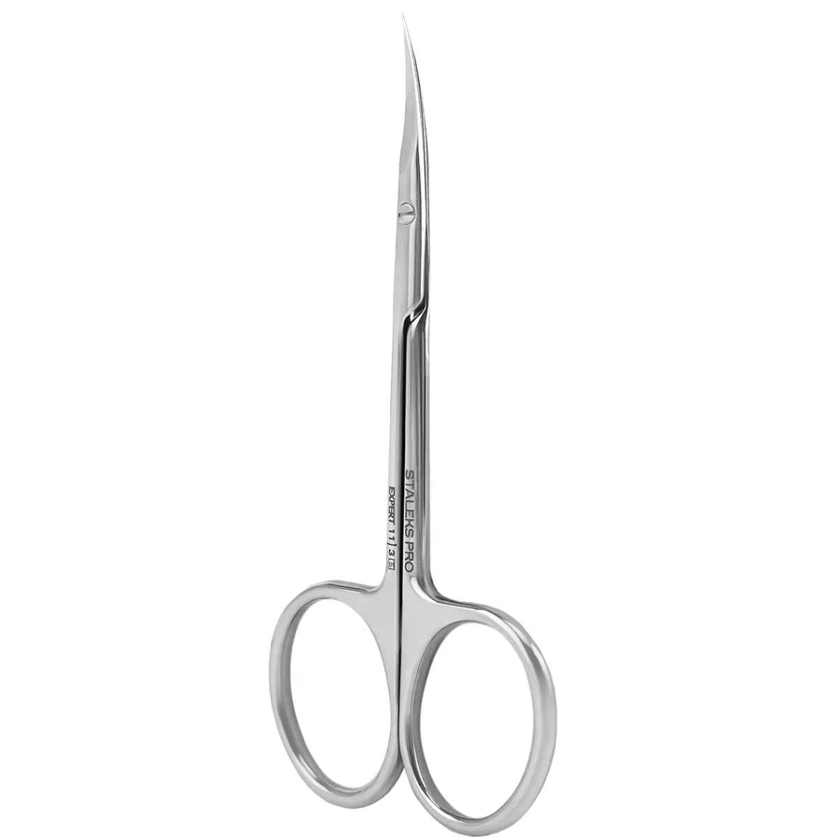 Pro - Ciseaux à cuticules Professionnels pour Gauchers EXPERT 11 Type 3 | Staleks New