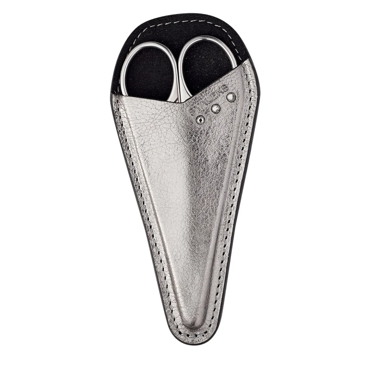 Pro - Ciseaux à cuticules Professionnels pointe crochet EXCLUSIVE 21 Type 1 (Magnolia) | Staleks Outlet