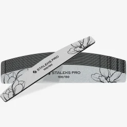 Pro - Limes minérales demi-lune EXPERT 40 grain 100/150 (25 pcs) | Staleks Best