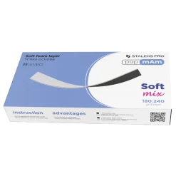 Pro - Limes Recharges papMam MIX avec mousse Grain 180/240 EXPERT (25 pcs) | Staleks Outlet