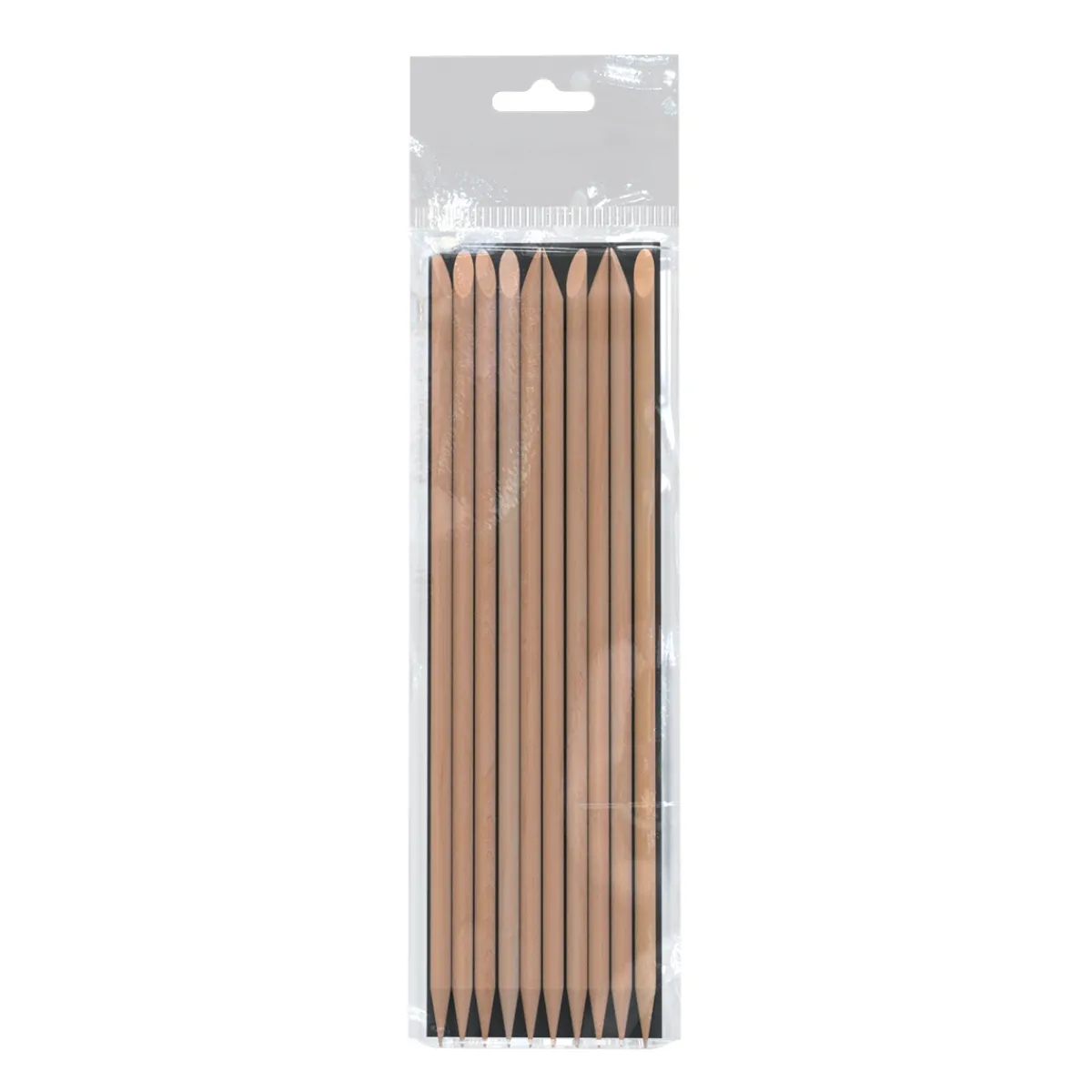 Pro - Lot de 10 Bâtonnets en bois d'oranger 150 mm | Staleks Discount