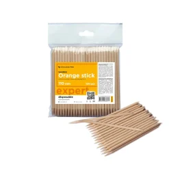 Pro - Lot de 100 Bâtonnets en bois d'oranger 110 mm | Staleks Outlet
