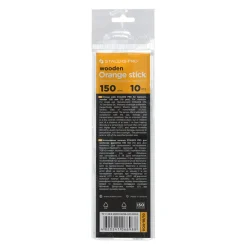 Pro - Lot de 10 Bâtonnets en bois d'oranger 150 mm | Staleks Discount