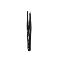 Pro - Pince à épiler pour sourcils EXPERT 11 Type 4 NOIR | Staleks Clearance