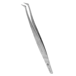 Pro - Pince Angle droit professionnelle pour extension de Cils EXPERT 40 Type 12 (65°) | Staleks Online