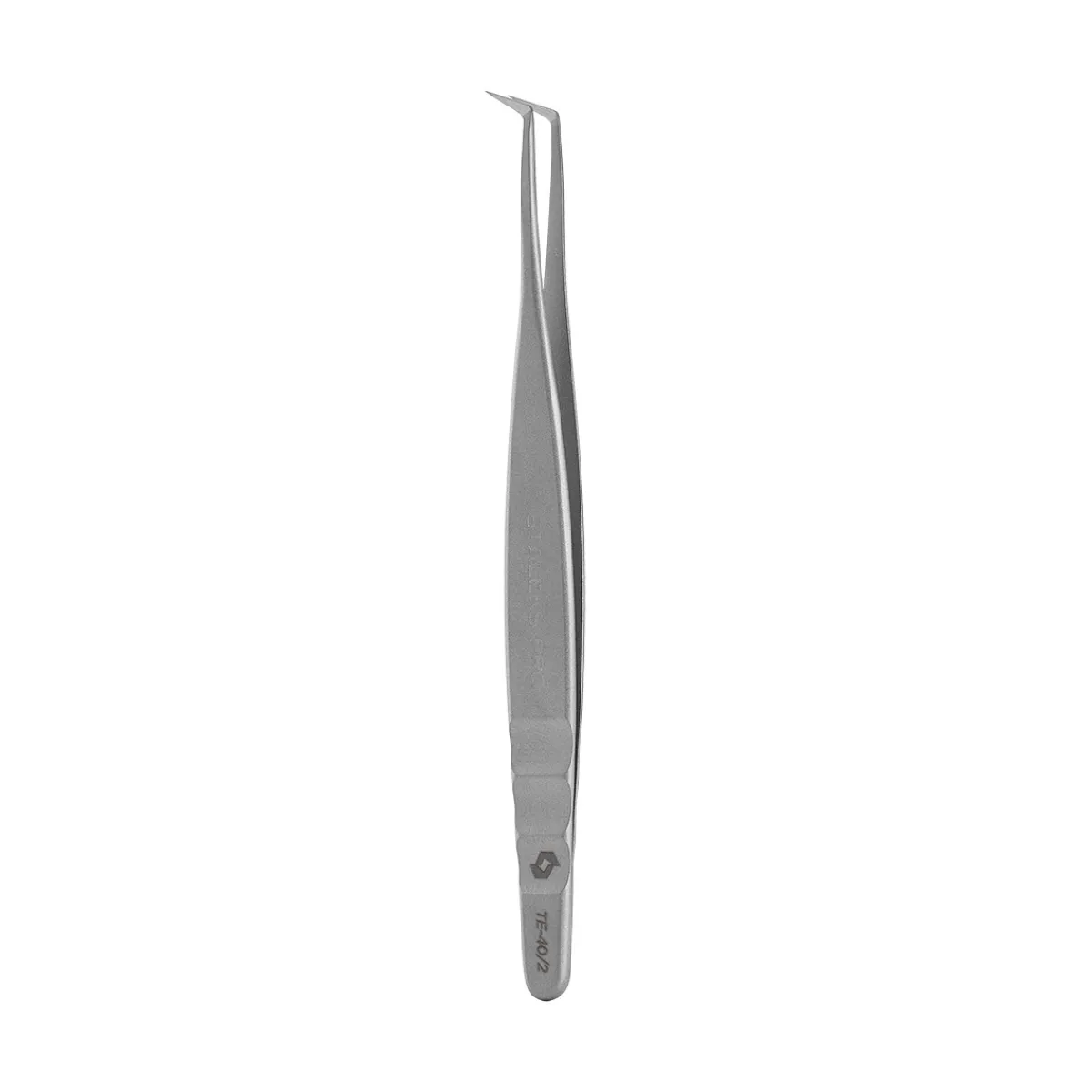 Pro - Pince en L professionnelle pour extension de Cils EXPERT 40 Type 2 (70°) | Staleks Discount