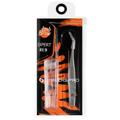 Pro - Pince en L professionnelle pour extension de Cils EXPERT 41 Type 9 (35°) | Staleks Online