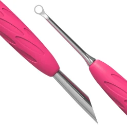 Pro - Pusher repousse-cuticules avec manche en silicone UNIQ 11 Type 2 | Staleks Hot