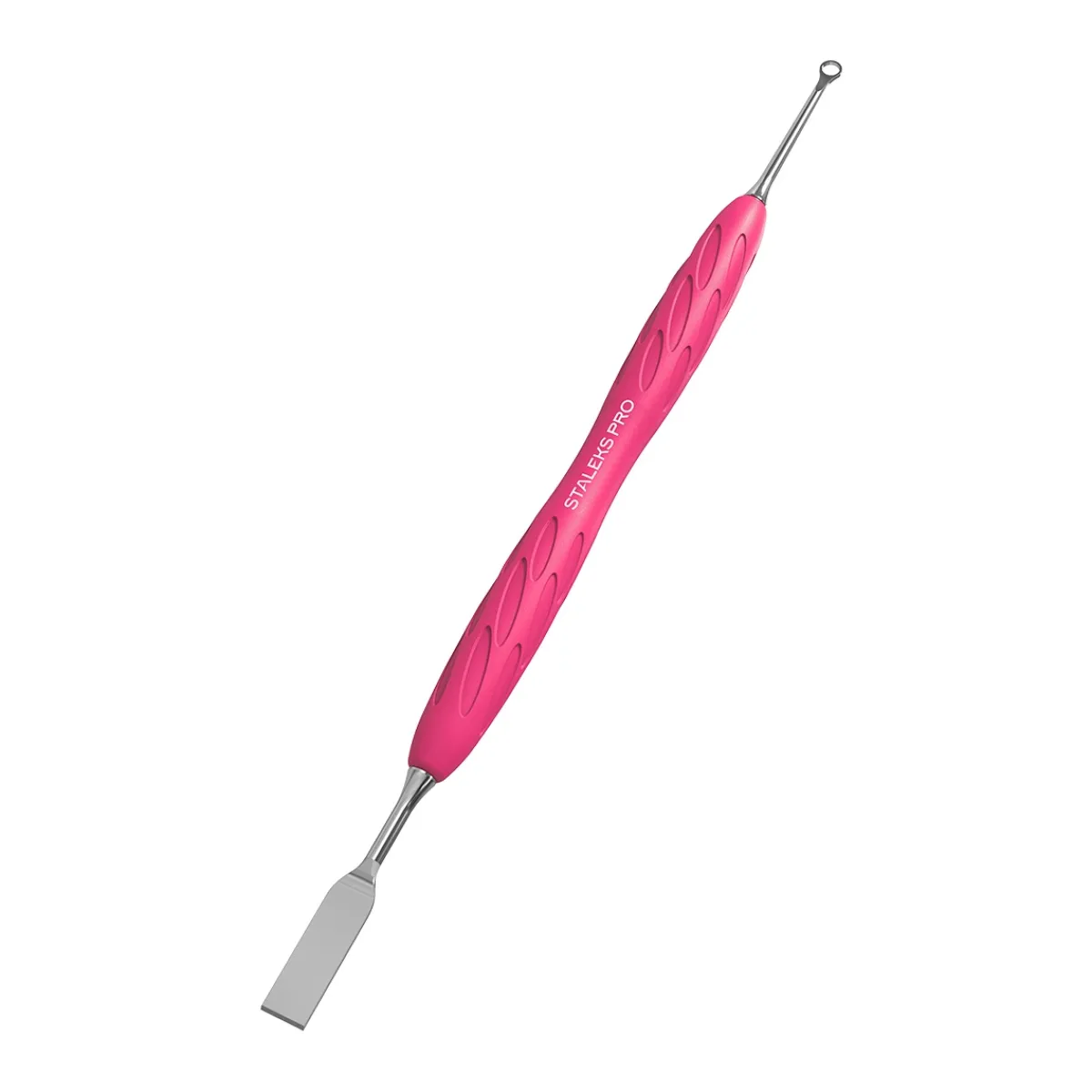 Pro - Pusher repousse-cuticules avec manche en silicone UNIQ 11 Type 1 | Staleks New