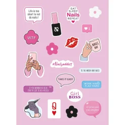 STICKERS PACK N°1 | Fraise Nail Shop Discount