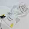 Tampon de STAMPING Transparent Compact + Couvercle + Carte à racler | Taki Da Online