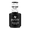 Top Coat BLACK FLAKE 15 ml | Purple Professional Discount