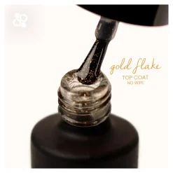 Top Coat GOLD FLAKE 15 ml | Purple Professional Outlet