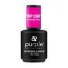 Top coat WONDERFUL SHINE 15 ml | Purple Professional Sale