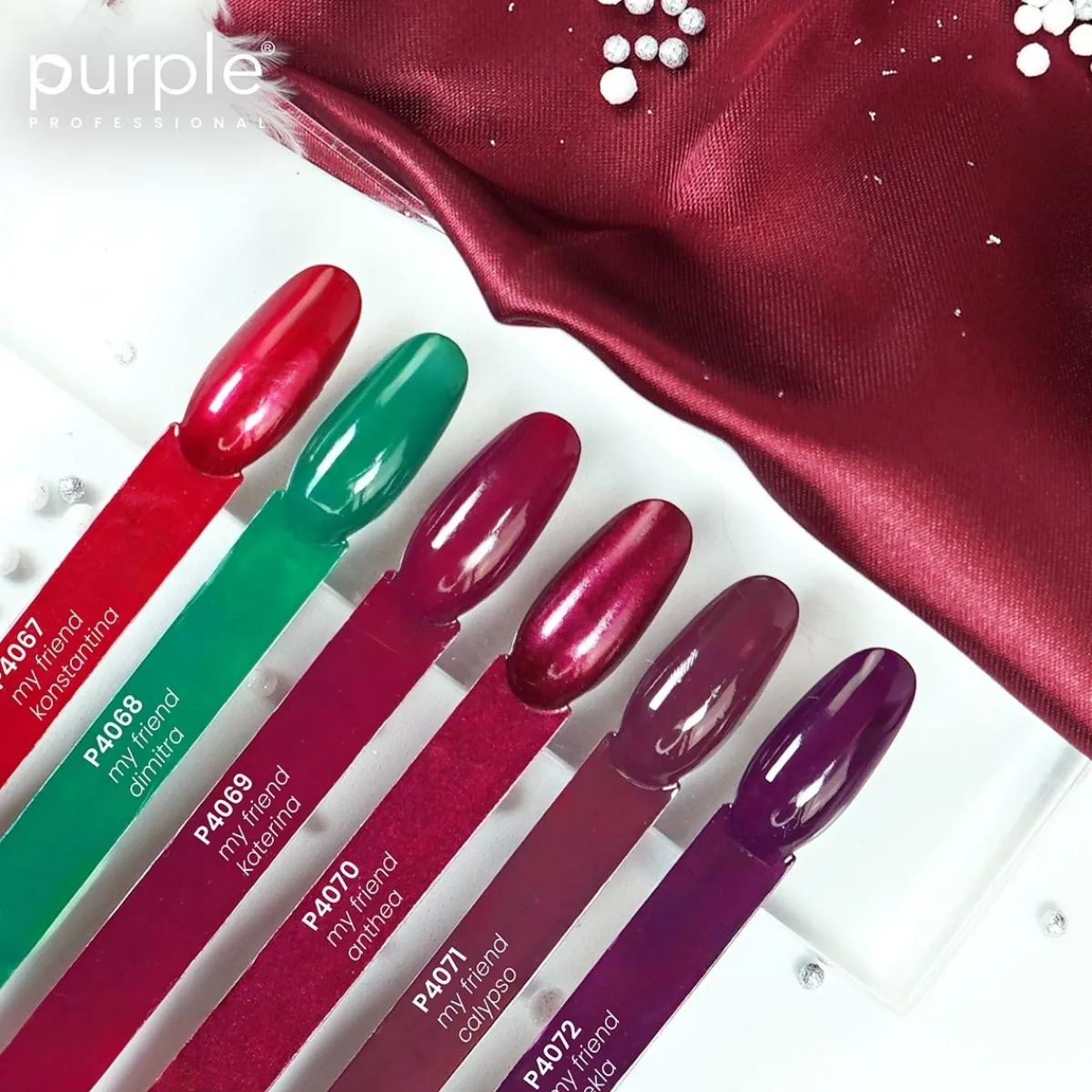 Vernis classique Luxury My Friend Konstantina P4067 | Purple Professional Outlet