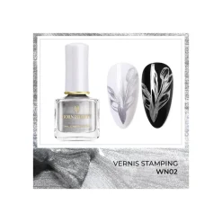 Vernis de STAMPING 6 ml Argenté - | Born pretty Online