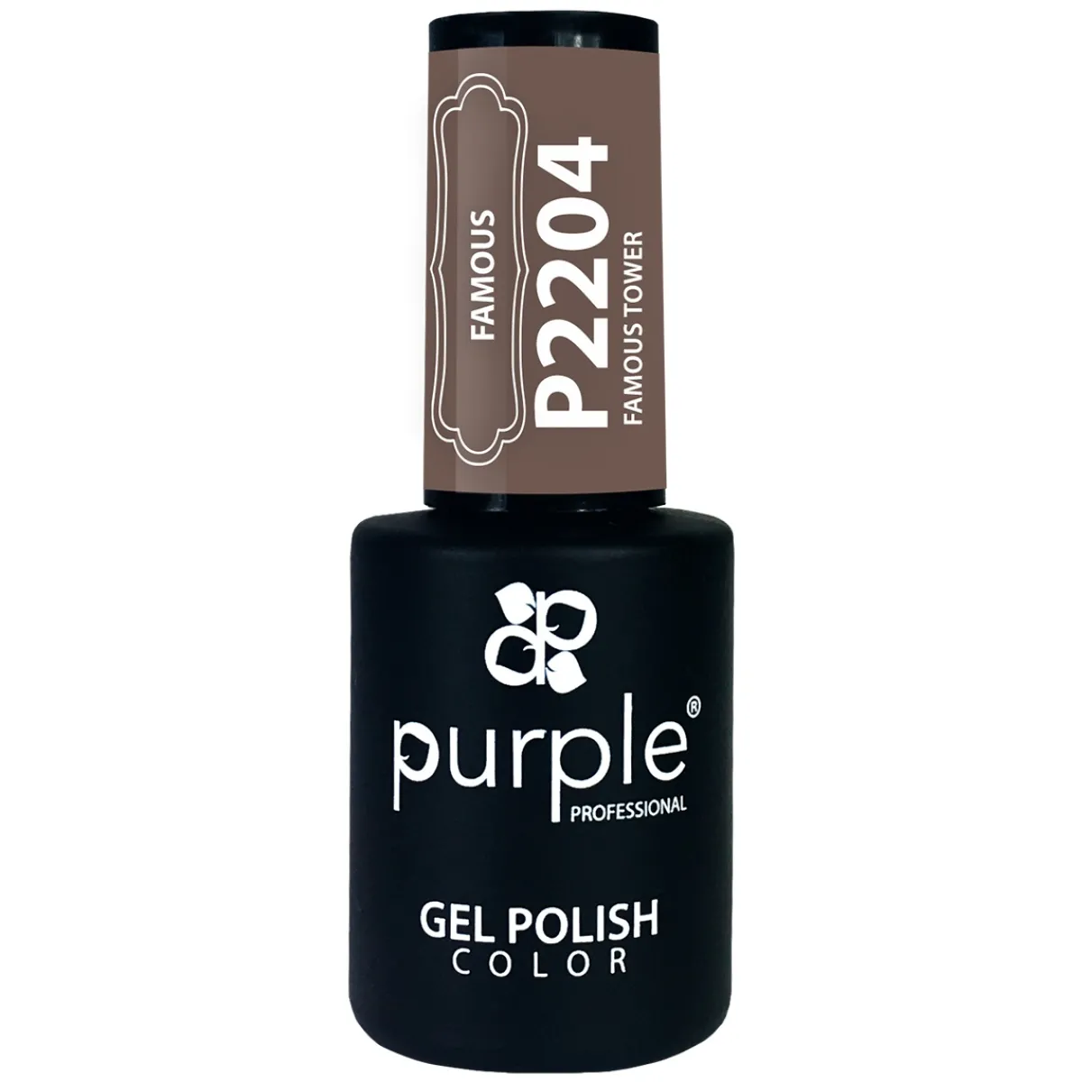 VERNIS SEMI-PERMANENT P2204 - FAMOUS collection | Purple Professional Fashion