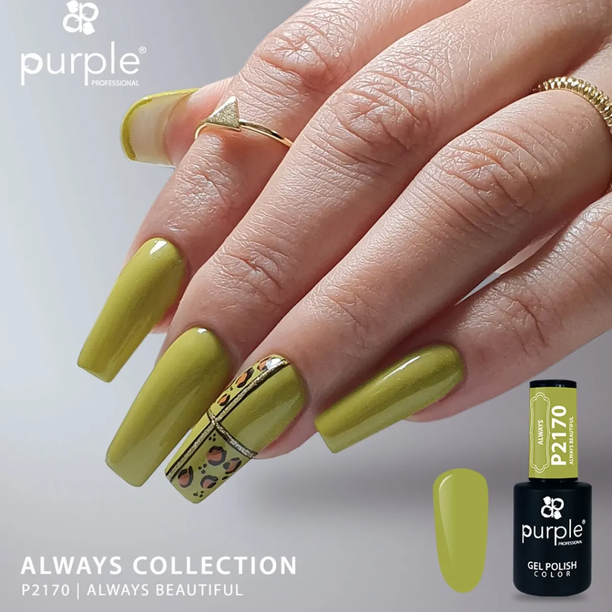 VERNIS SEMI-PERMANENT P2170 - ALWAYS Collection | Purple Professional Fashion