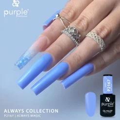 VERNIS SEMI-PERMANENT P2167 - ALWAYS Collection | Purple Professional Discount