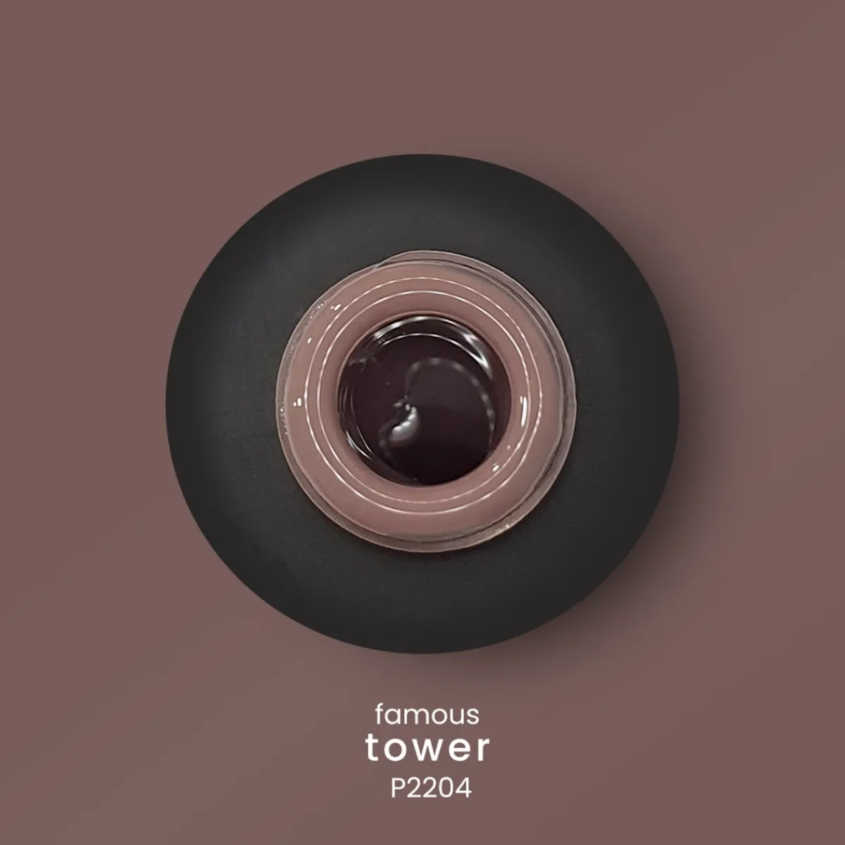 VERNIS SEMI-PERMANENT P2204 - FAMOUS collection | Purple Professional Fashion