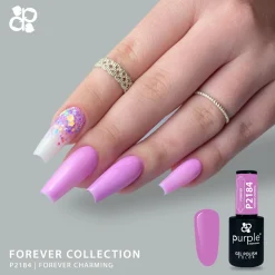 VERNIS SEMI-PERMANENT P2184 - FOREVER collection | Purple Professional Discount