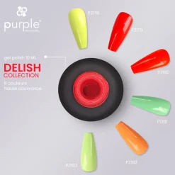 VERNIS SEMI-PERMANENT P2180 - DELISH collection | Purple Professional Outlet