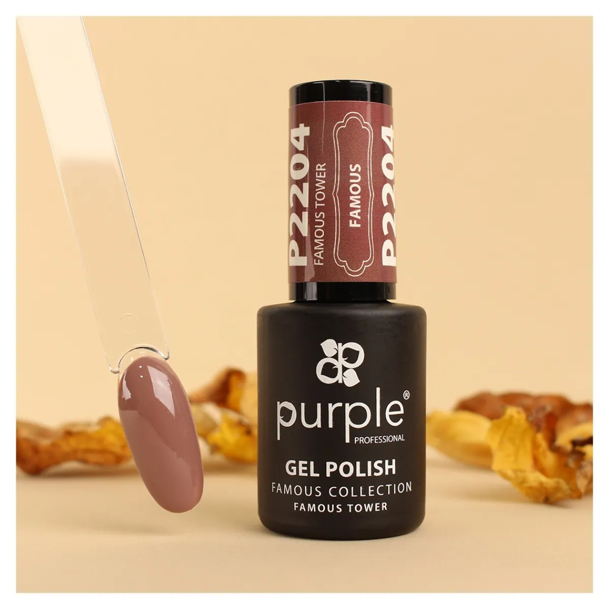 VERNIS SEMI-PERMANENT P2204 - FAMOUS collection | Purple Professional Fashion