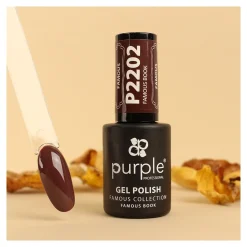 VERNIS SEMI-PERMANENT P2202 - FAMOUS collection | Purple Professional Clearance
