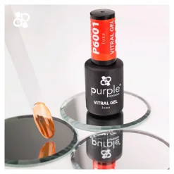 VERNIS SEMI-PERMANENT Vitrage P6001 - VITRAL collection | Purple Professional Clearance